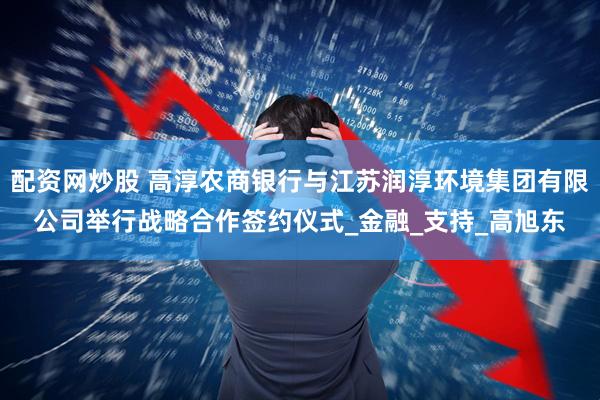 配资网炒股 高淳农商银行与江苏润淳环境集团有限公司举行战略合作签约仪式_金融_支持_高旭东